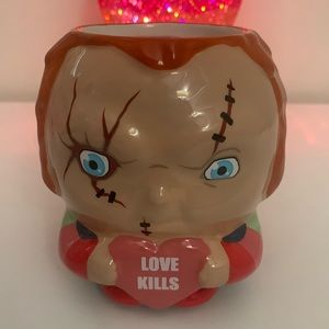 Valentine's Day Chucky Ceramic Mug. Brand New.